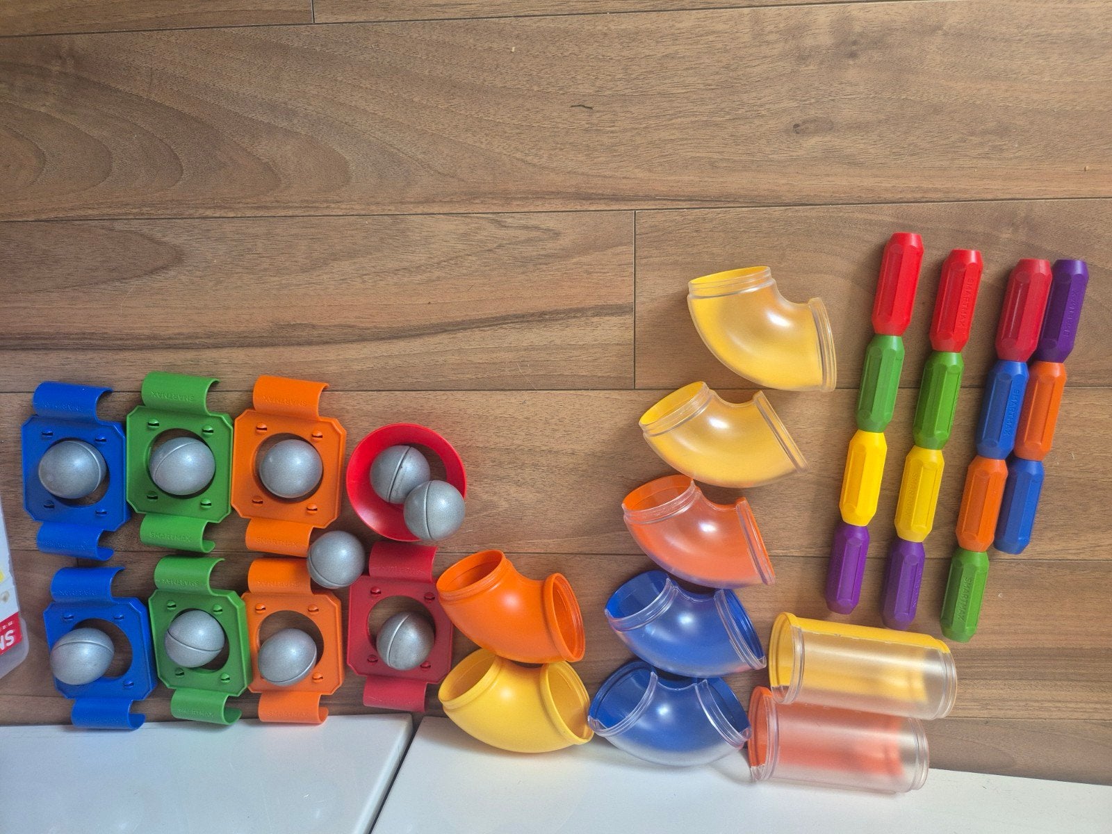 SmartMax Build & Roll Play 44 stuks - Magnetisch speelgoed, Ophalen of Verzenden, Gebruikt, Overige merken