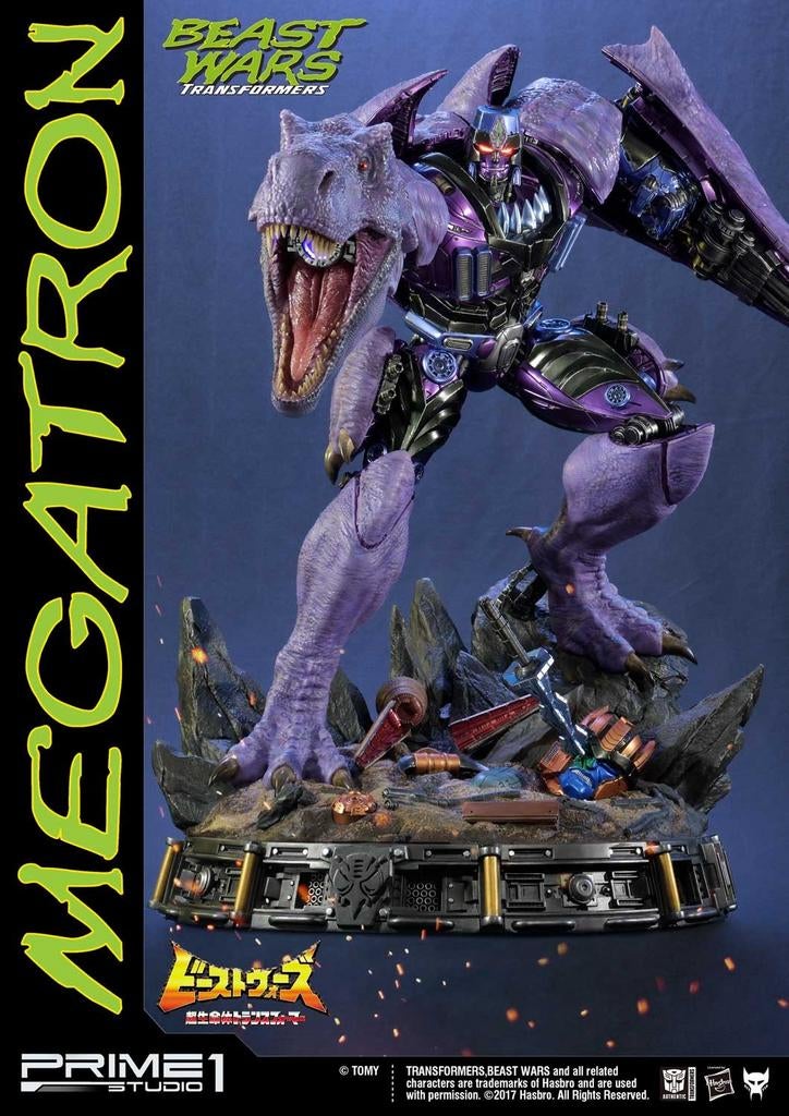 Prime 1 Studio Transformers Beast Wars Megatron Statue, Overige generaties, Ophalen, Zo goed als nieuw, Autobots