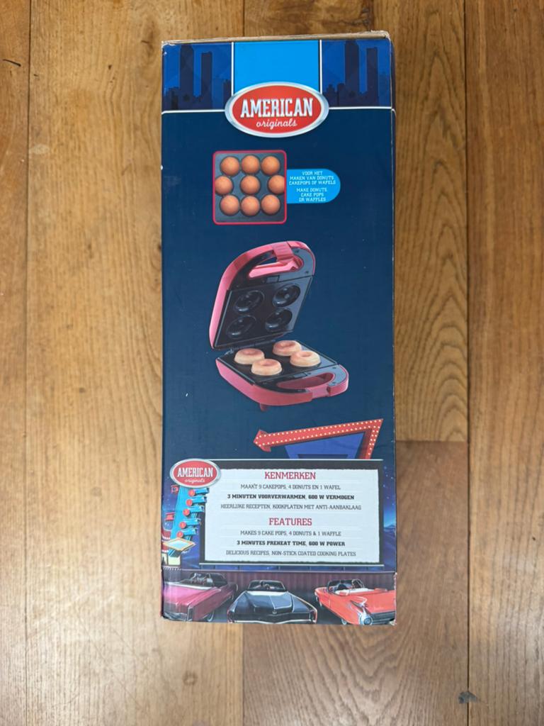 American Originals 3-in-1 Traktatiemaker: Cake Pops, Donuts,, Ophalen of Verzenden, Nieuw