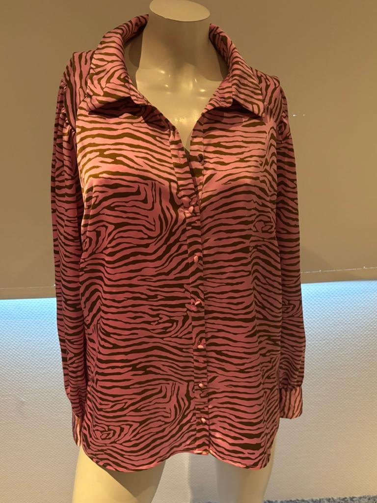 Dante 6 blouse maat 5. Xl, Ophalen of Verzenden, Zo goed als nieuw, Maat 46/48 (XL) of groter, Roze