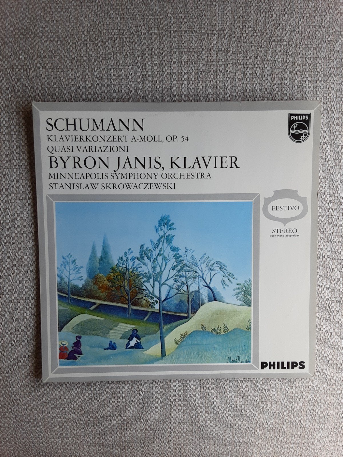Schumann  Byron Janis, Overige formaten, Ophalen of Verzenden, Romantiek, Kamermuziek