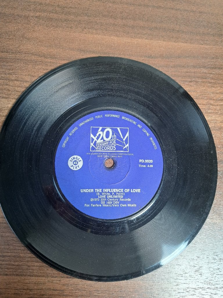 Love Unlimited Orchestra Love Unlimited – Love's Theme, 7 inch, Ophalen of Verzenden, Zo goed als nieuw, Pop