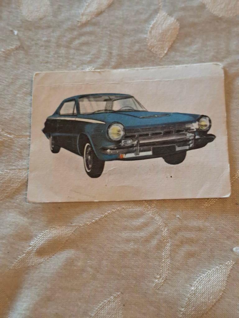 Prentje/Chromo : Dodge / Chocolade Jacques, 1960 tot 1980, Gebruikt, Verzenden, Prent