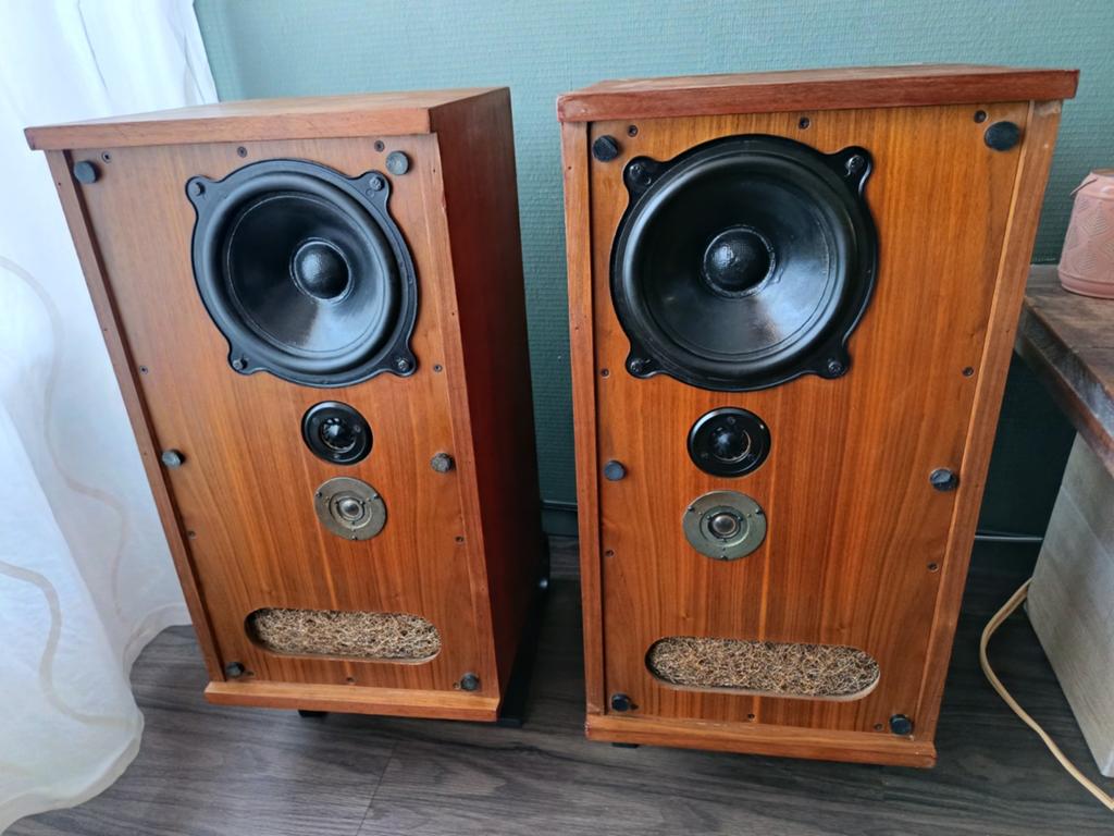 B&W DM2a Vintage Luidsprekers - Klassiek Geluid, Audio, Tv en Foto, Luidsprekers, Ophalen, Gebruikt, 60 tot 120 watt, Bowers & Wilkins (B&W)