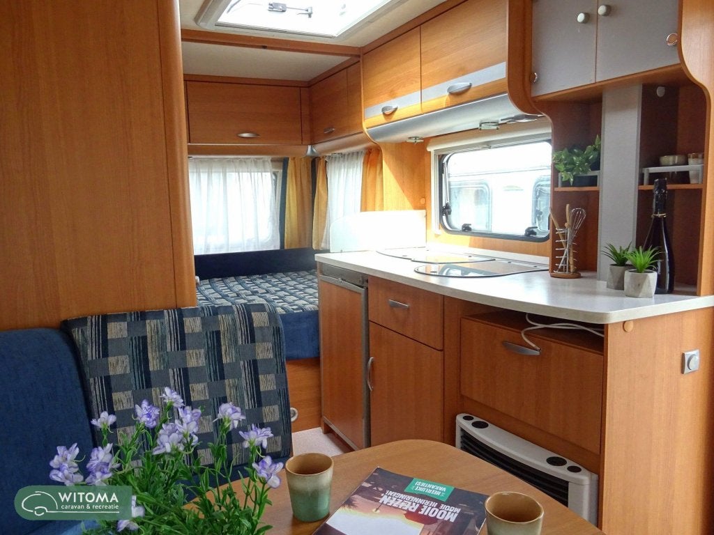 Knaus Sport 420 QD, Caravans en Kamperen, Bedrijf, Treinzit, 4 tot 5 meter, Knaus