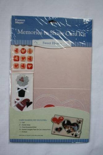 2 pakjes Memories to Share Card Kit Sweet Hearts, Verzenden, Nieuw, Overige thema's, Knipvel