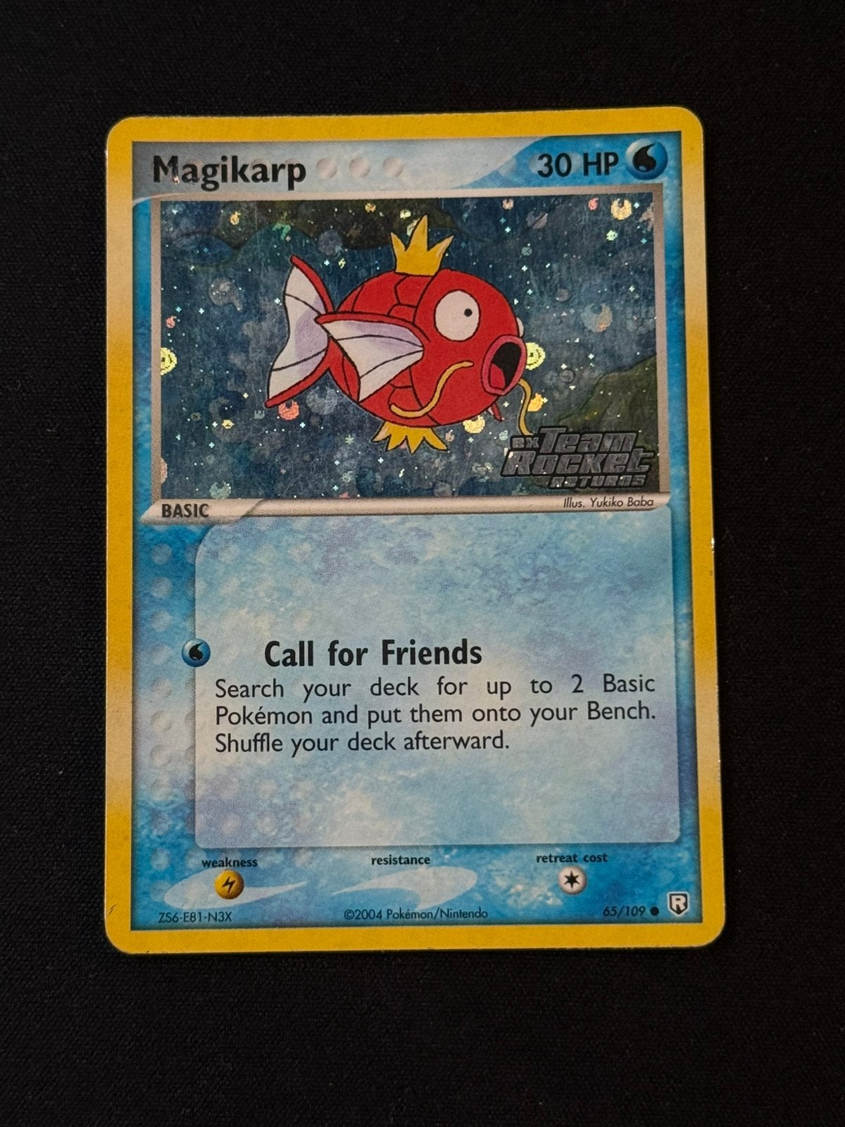 Magikarp 65 - EX Team Rocket Returns, Ophalen of Verzenden, Losse kaart