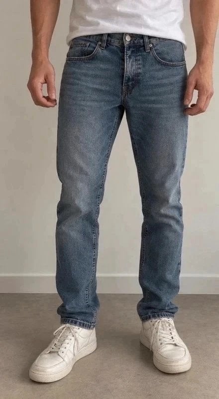 Zara herenjeans – maat EUR 42 – donkerblauw denim, Zara, Blauw, W32 (confectie 46) of kleiner, Ophalen of Verzenden