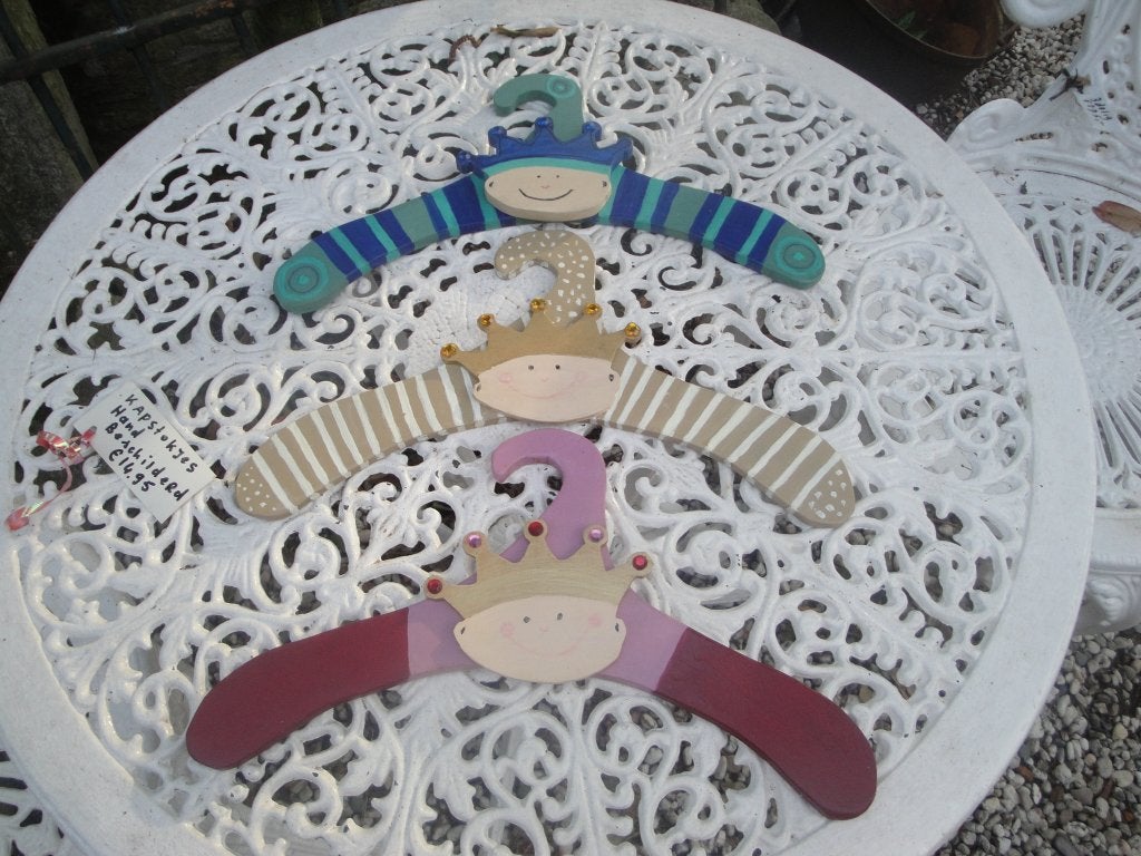 3 handgemaakte kapstokjes van hout, Diversen, Pasen, Ophalen of Verzenden, Nieuw