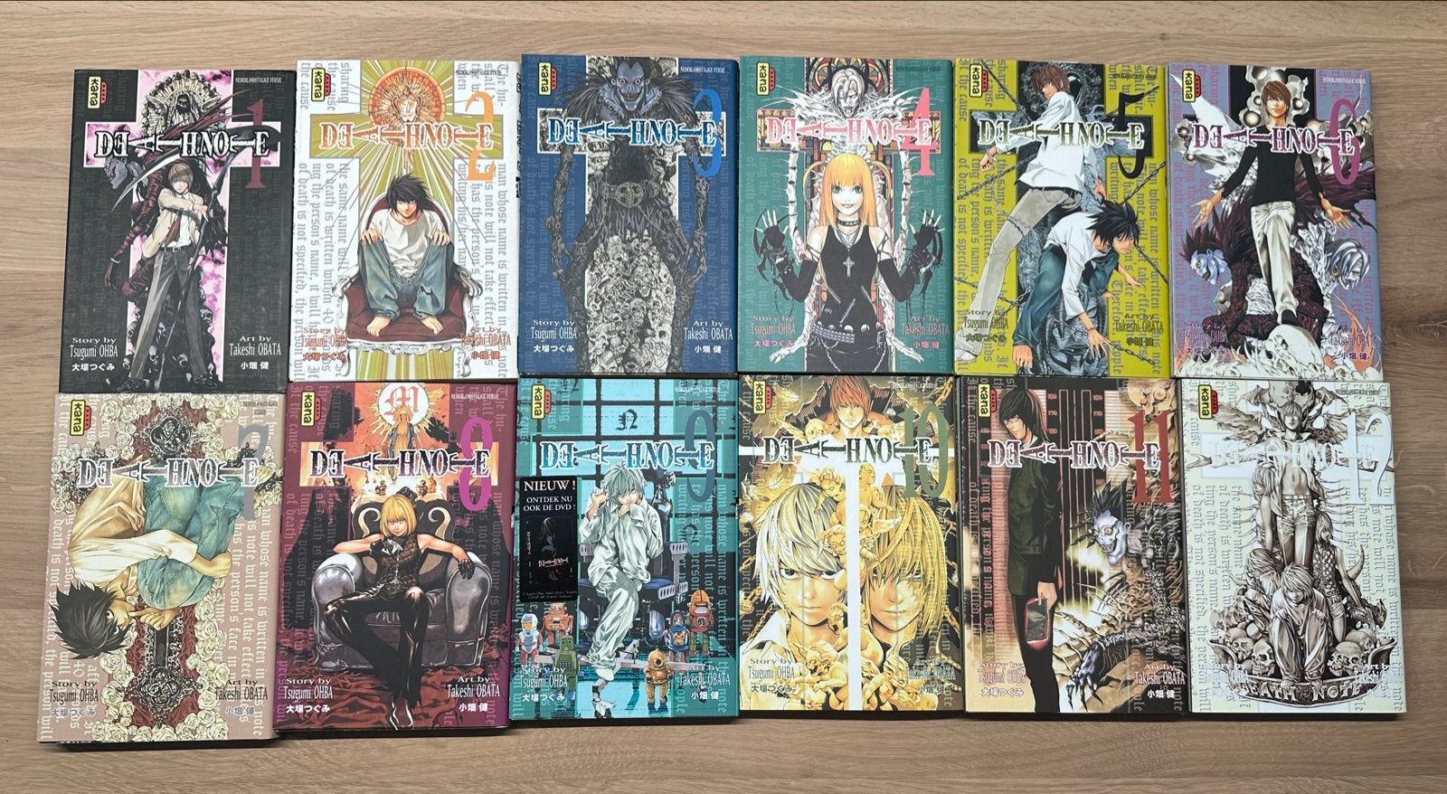 Death Note Manga Complete Serie (13 delen), Boeken, Complete serie of reeks, Ophalen of Verzenden, Gelezen