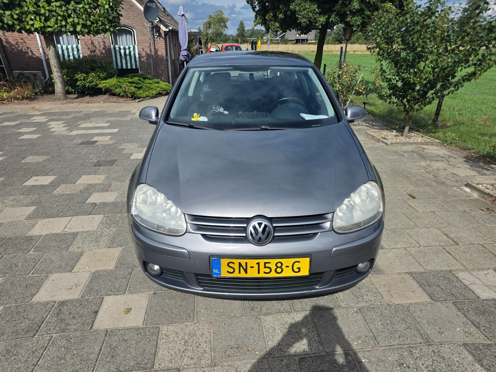 Volkswagen Golf 1.4 16V 59KW 3D 2007 Grijs, Auto's, Voorwielaandrijving, 4 cilinders, 610 kg, 49 €/maand
