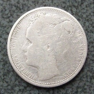 Zilveren dubbeltje - 10 cent 1903., Postzegels en Munten, Munten | Nederland, Verzenden, Zilver, 10 cent, Koningin Wilhelmina