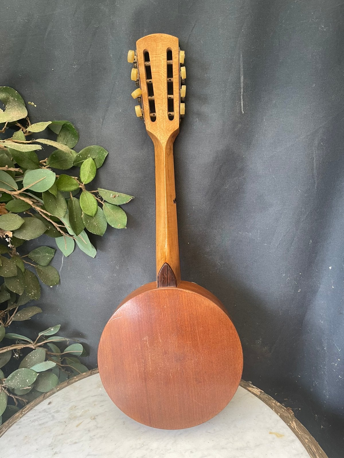 Banjo / mandoline, Muziek en Instrumenten, Snaarinstrumenten | Banjo's, Gebruikt, Mandolinebanjo, Ophalen of Verzenden, Marius