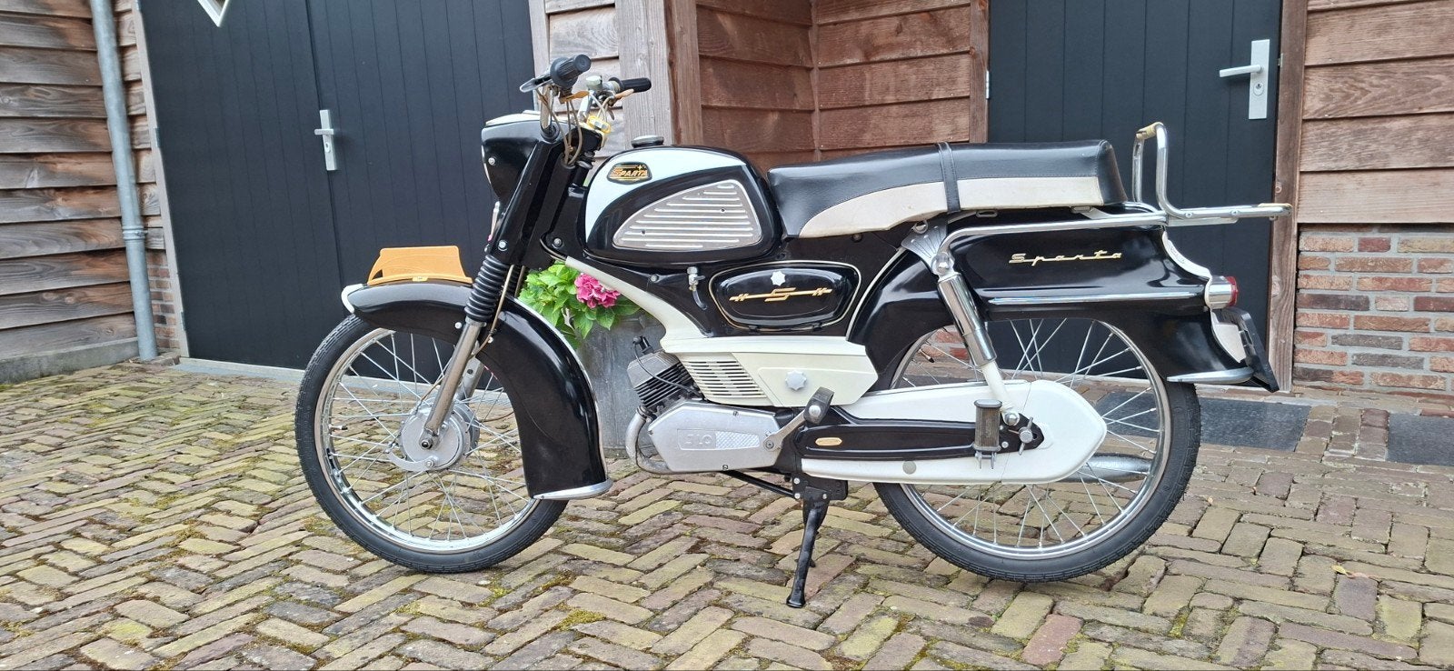 Mooie Sparta GI50 Sport uit 1967 met kenteken, Fietsen en Brommers, Brommers | Oldtimers, Ophalen, Sparta, Maximaal 45 km/u, 49 cc