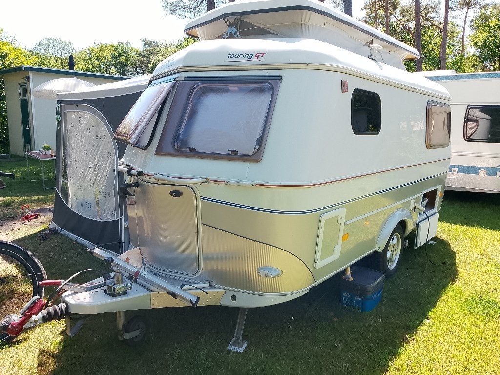Eriba touring GT Triton 420- mover- voortent/luifel 2005, Caravans en Kamperen, Caravans, 2 aparte bedden, Treinzit, 750 - 1000 kg