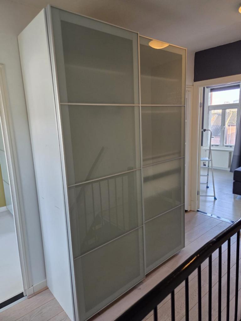Ikea Pax garderobekast met lades en planken, Huis en Inrichting, Kasten | Kledingkasten, Gebruikt, 100 tot 150 cm, Ophalen of Verzenden
