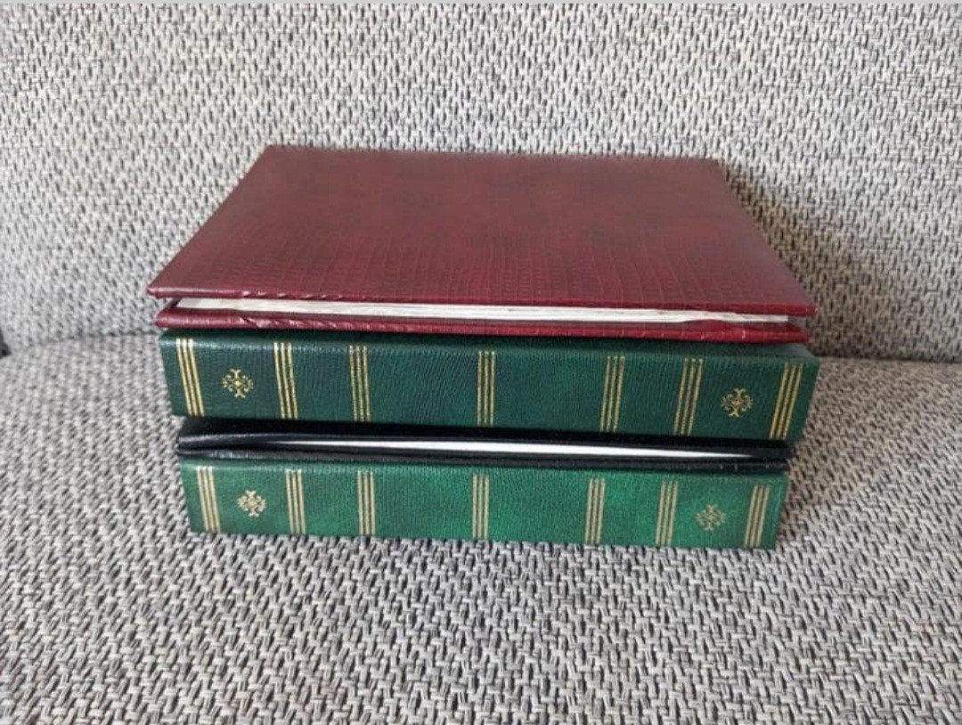 Set van 4 compacte klassieke foto albums, Met insteekhoezen, Nieuw, Ophalen of Verzenden, Insteekalbum