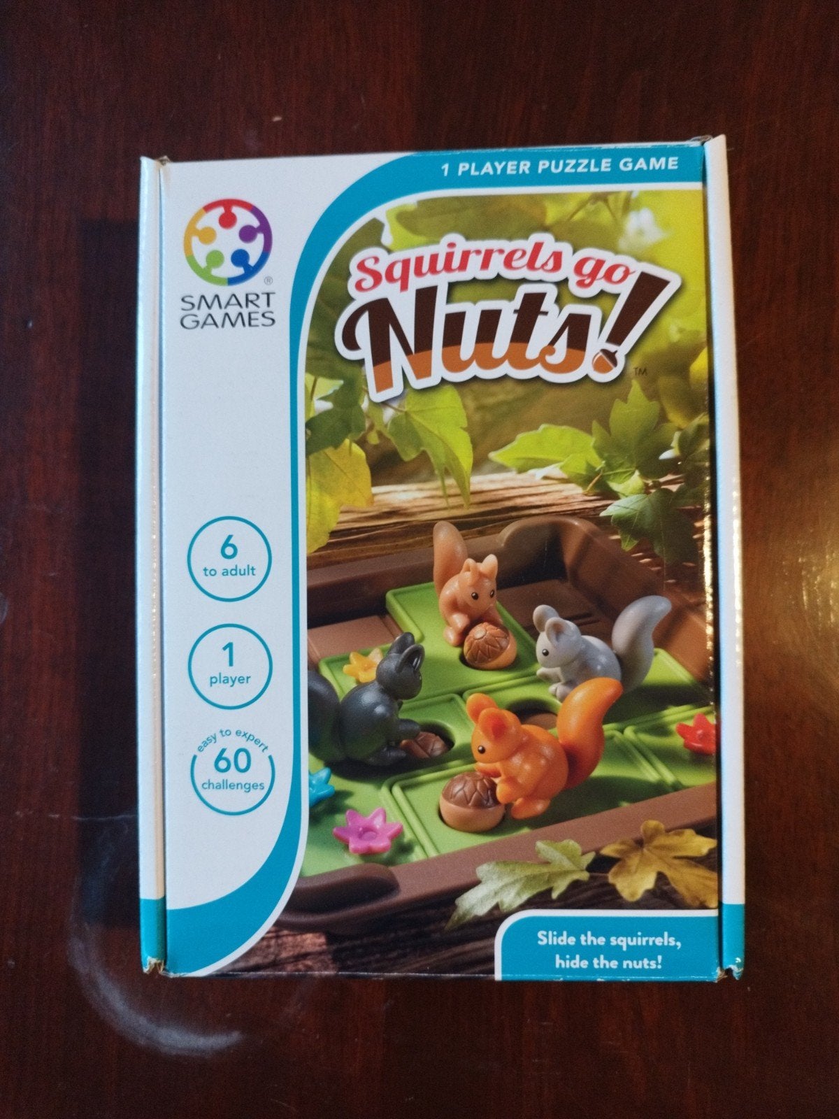 SmartGames Squirrels Go Nuts! Puzzelspel, Een of twee spelers, SmartGames, Ophalen of Verzenden, Zo goed als nieuw