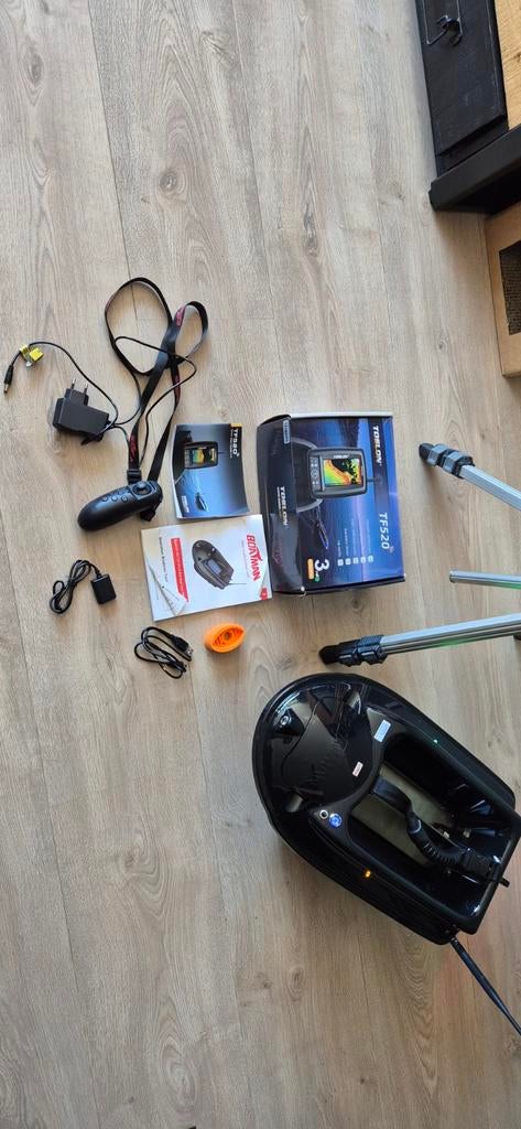 te koop of ruilen Boatman met Toslon TF520 Fishfinder, Watersport en Boten, Hengelsport | Karpervissen, Ophalen, Overige typen