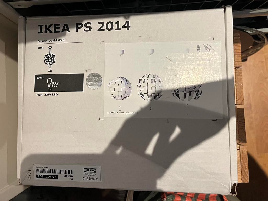 Ikea PS 2014 35cm, Ophalen, Zo goed als nieuw, Minder dan 50 cm