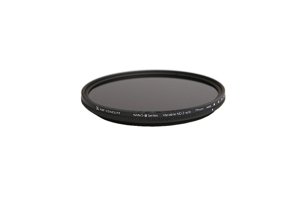 K&F Concept NANO-B Series Variable ND 2-400 77mm filter, Audio, Tv en Foto, Fotografie | Filters, Verzenden, Zo goed als nieuw