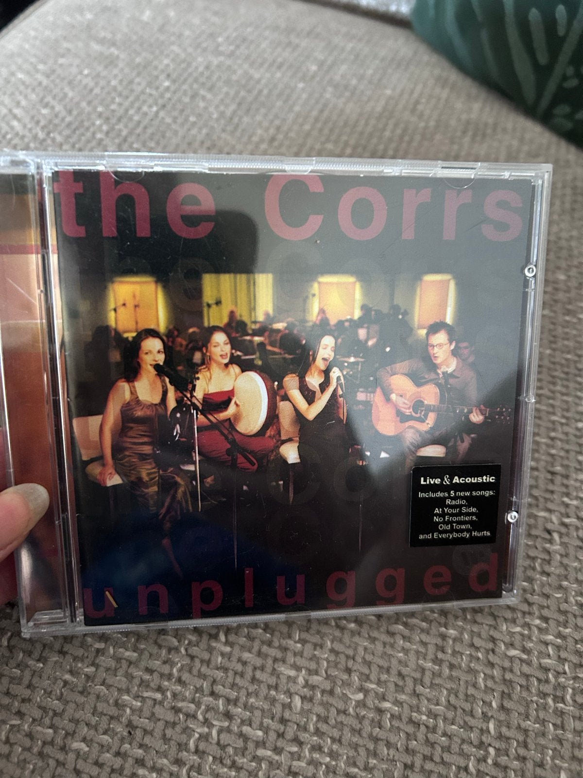 The Corrs Unplugged CD - Live & Acoustic, Cd's en Dvd's, Cd's | Pop, Zo goed als nieuw, Pop, Live-album, Met bonustracks, Ophalen of Verzenden