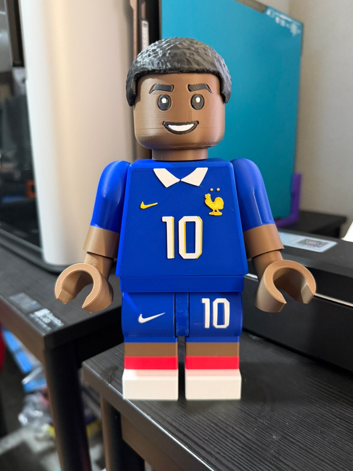 Mega Minifig World Cup WK Mbappe - Frankrijk, Verzenden, Nieuw, Minifiguur