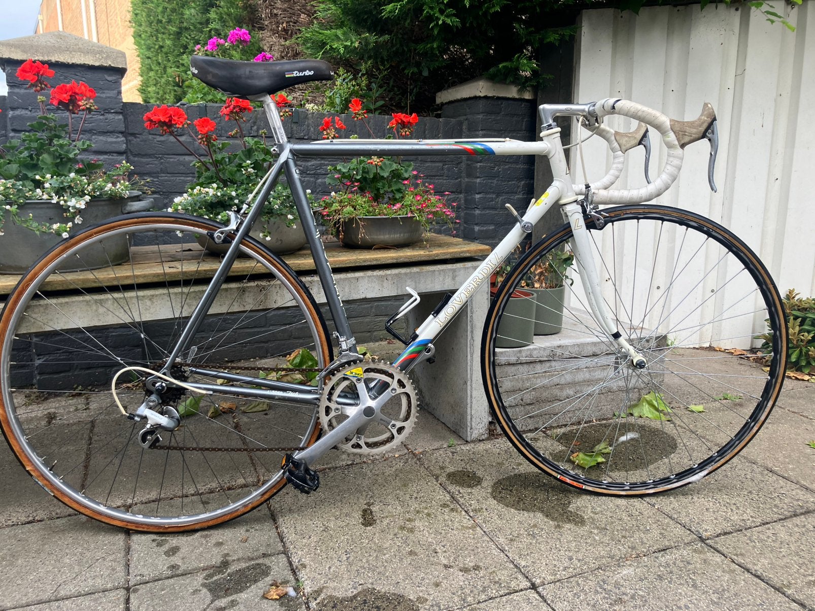 Vintage racefiets, Fietsen en Brommers, Fietsen | Racefietsen, Gebruikt, 26 inch, 53 tot 57 cm, Ophalen