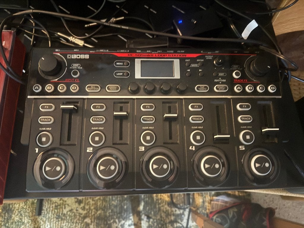 Boss rc 505 mk2 + footswitch Boss f5-6, Muziek en Instrumenten, Effecten, Ophalen of Verzenden, Zo goed als nieuw