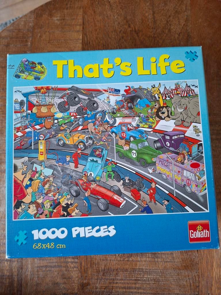 That's life Legpuzzel, Ophalen of Verzenden, 500 t/m 1500 stukjes, Zo goed als nieuw