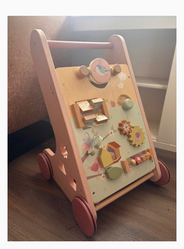 little dutch loopwagen, Kinderen en Baby's, Ophalen, Zo goed als nieuw, Duw- of Trekspeelgoed