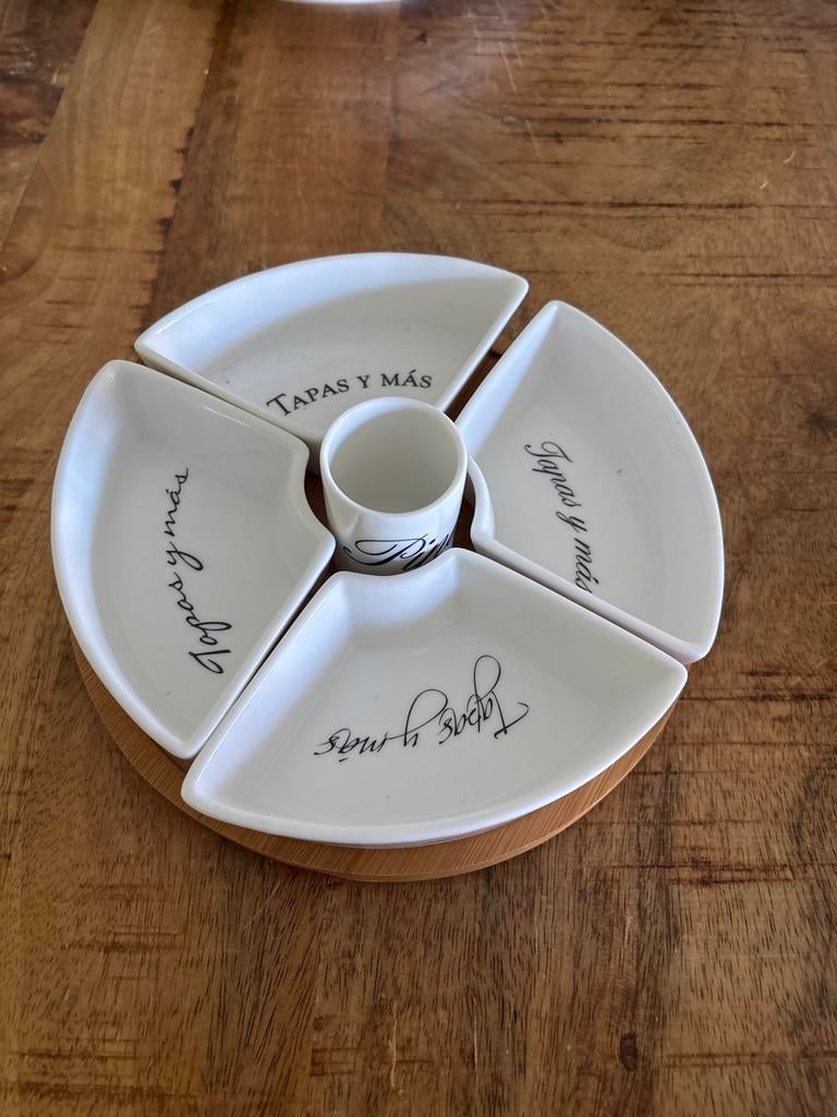 Riviera Maison Tapas Set, Huis en Inrichting, Ophalen, Overige stijlen, Porselein, Schaal of Schalen