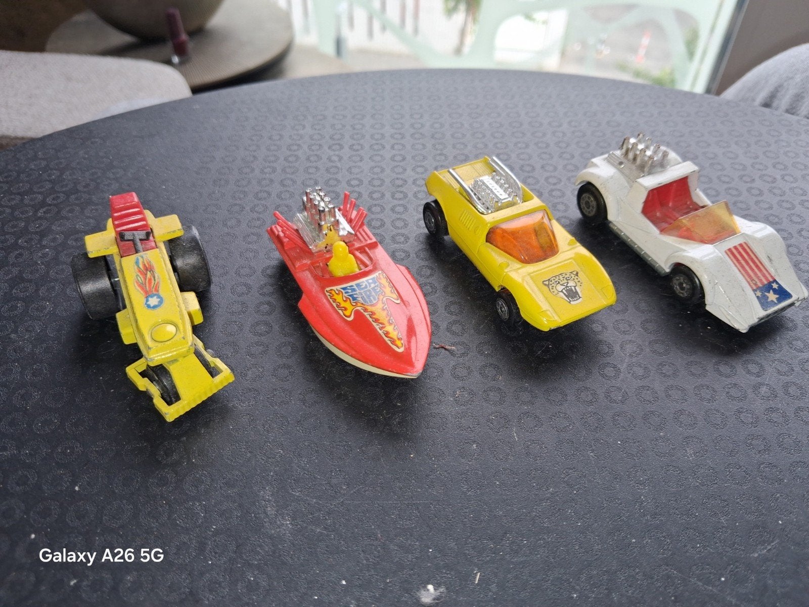 Vintage Matchbox voertuigen - Set van 4, Ophalen of Verzenden, Gebruikt