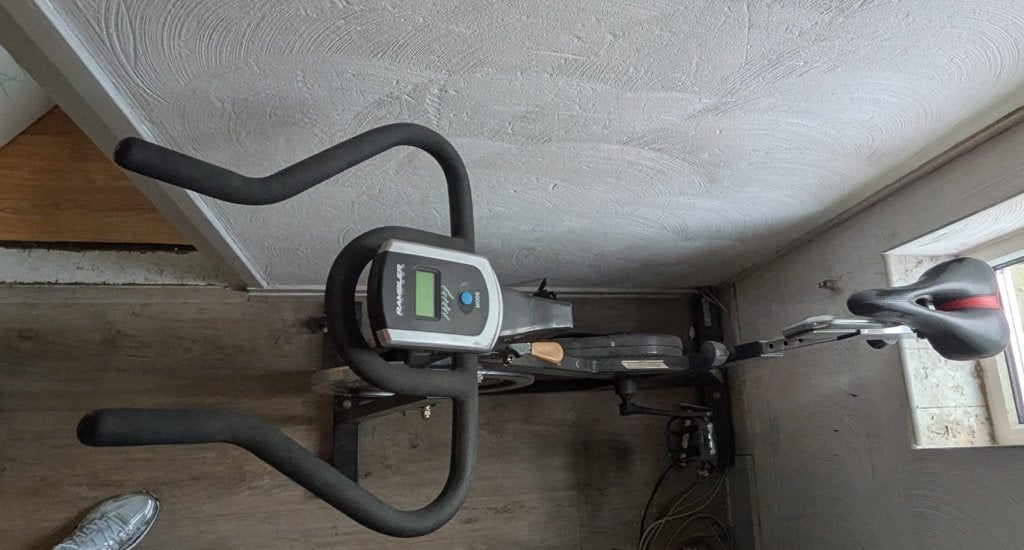 Gebruikte spinfiets - ideaal voor revalidatie, Ophalen, Gebruikt, Spinningfiets, Metaal