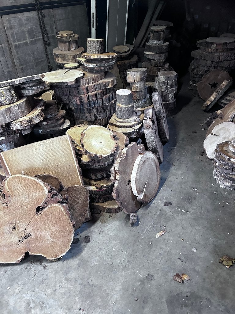 kerst schijven boomschijven hout schijven, Ophalen, Nieuw