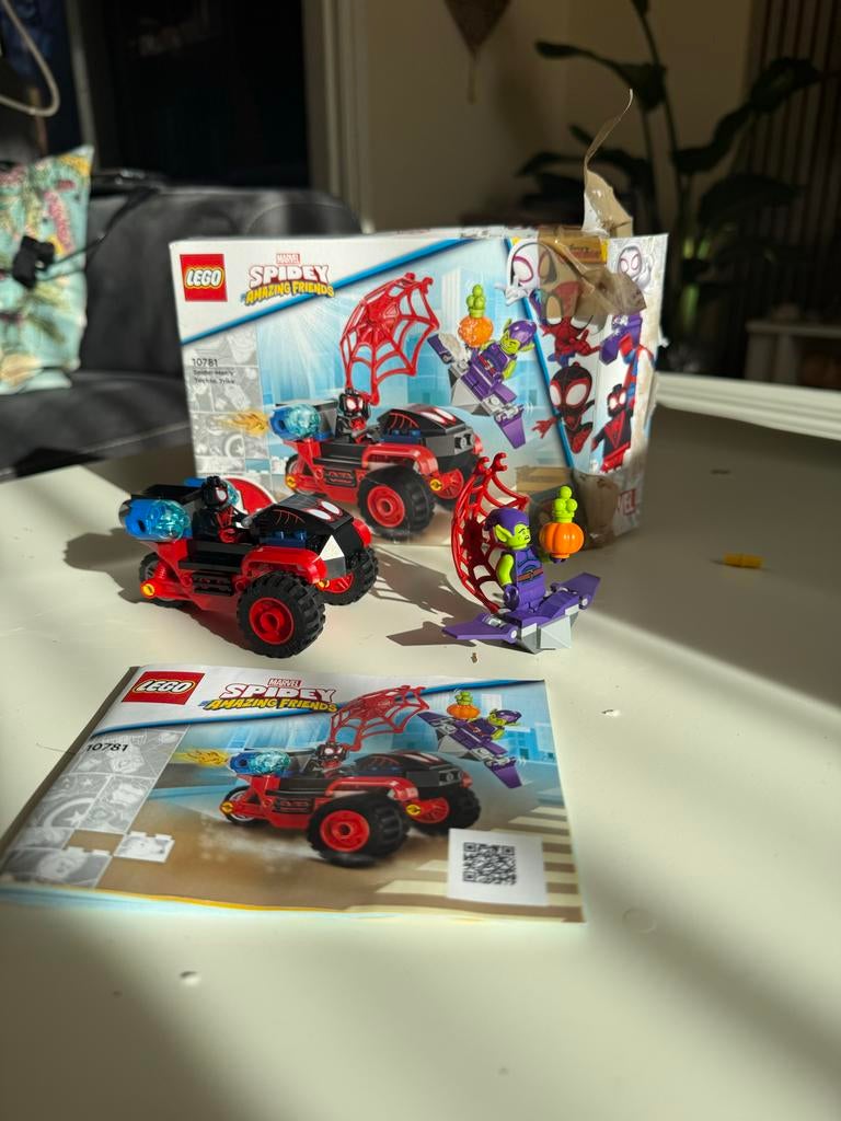 LEGO Spidey en zijn Geweldige Vrienden: Spidey's Techno-Trik, Gebruikt, Marvel, Lego, Ophalen of Verzenden