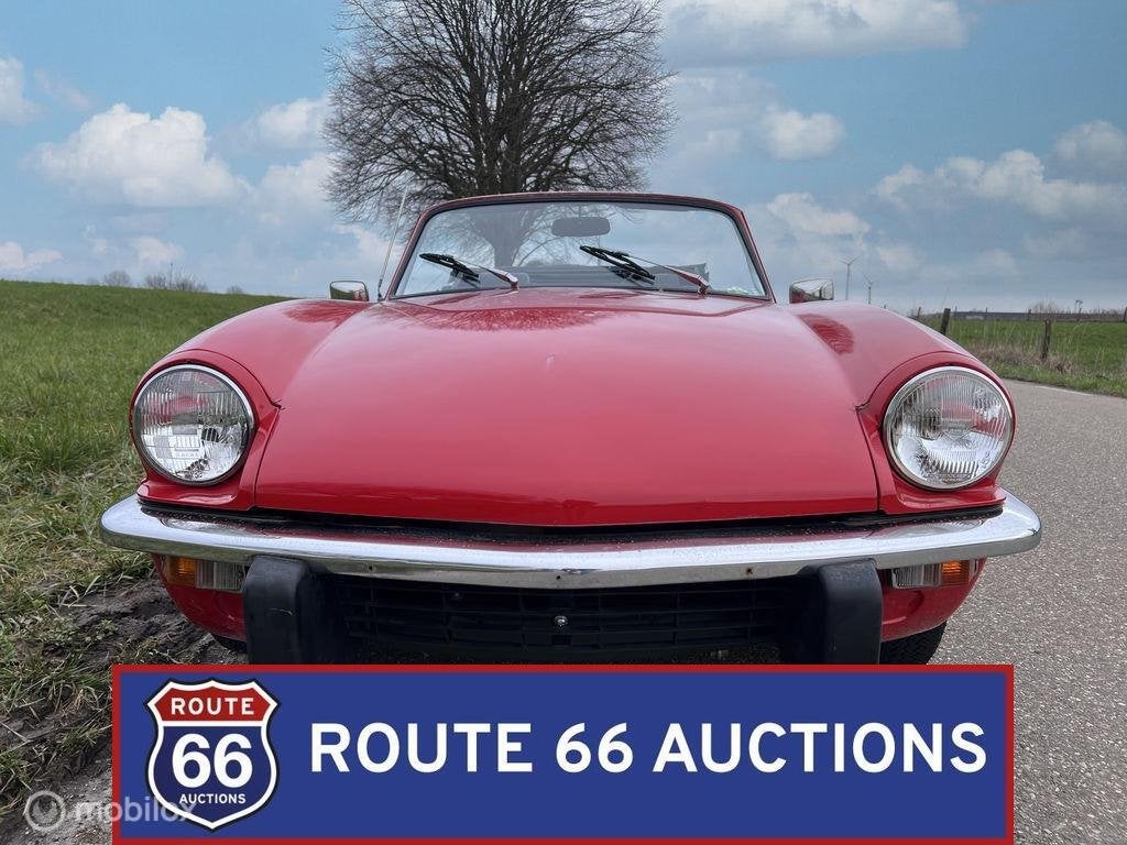 Triumph Spitfire Mk 4 | 1972 | Route 66 Auctions, Auto's, Overige carrosserieën, Triumph, Zwart, Bedrijf