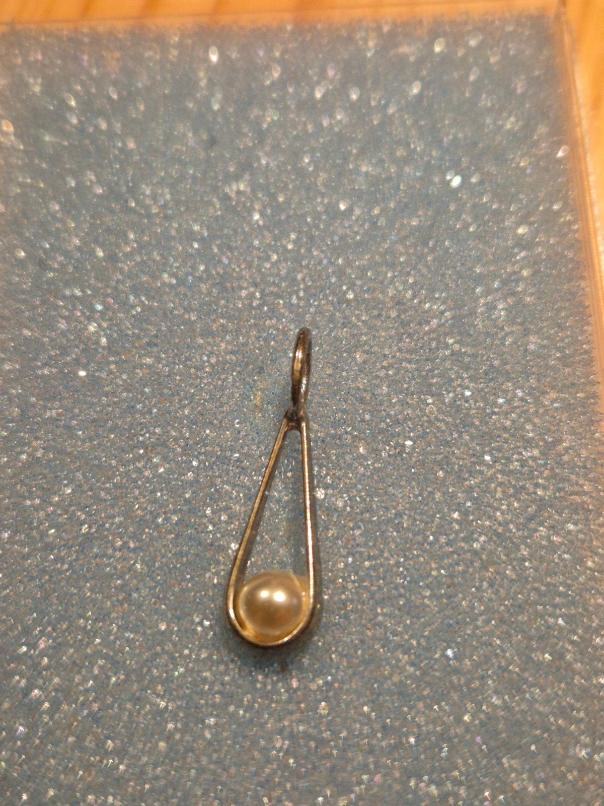 mallorca parel in zilveren? hanger, Ophalen of Verzenden, Zilver, Zilver