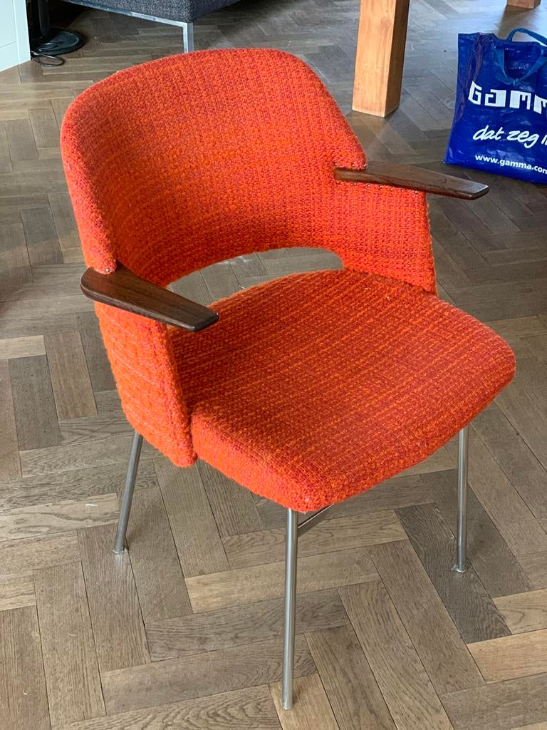 Vintage Eetkamerstoel FT30 Pastoe ontwerper Cees Braakman, Ophalen, Gebruikt, Overige kleuren, Vintage