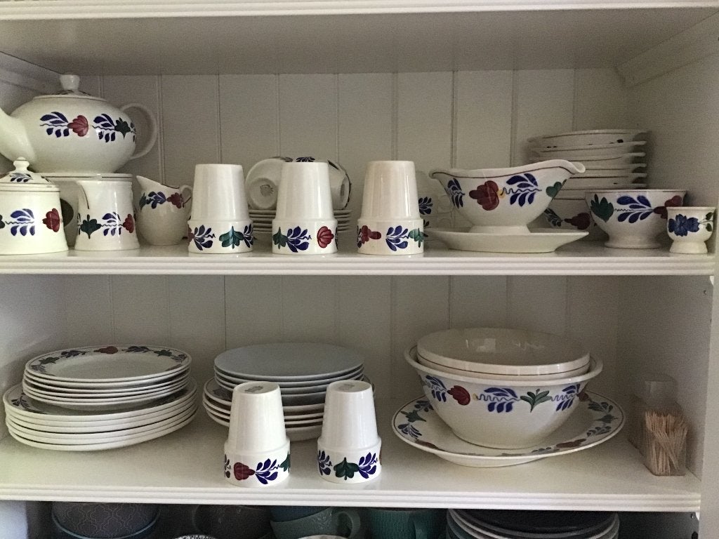 Servies Boerenbond, Ophalen, Gebruikt, Royal Boch, Porselein