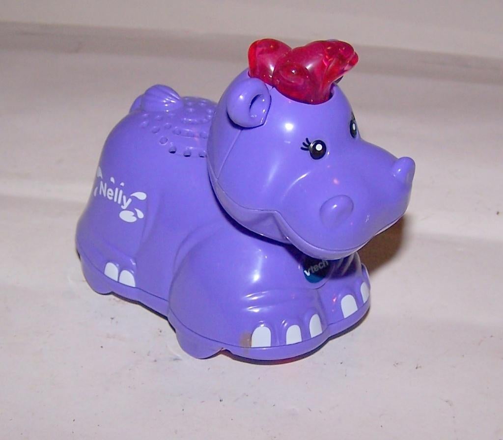 Vtech Zoef Zoef dieren Nelly Nijlpaard. Nieuwstaat., Kinderen en Baby's, Speelgoed | Vtech, Ophalen of Verzenden, Zo goed als nieuw