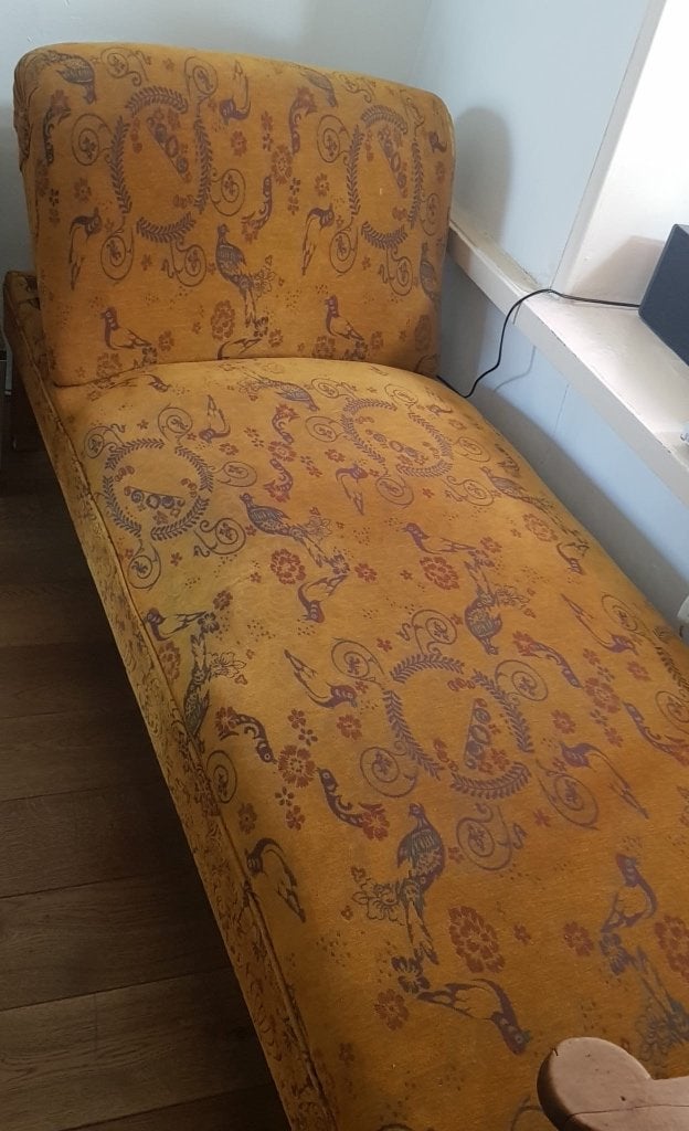 Klassieke Vintage Sofa, Huis en Inrichting, Ophalen, Gebruikt, Eenpersoons, Minder dan 150 cm