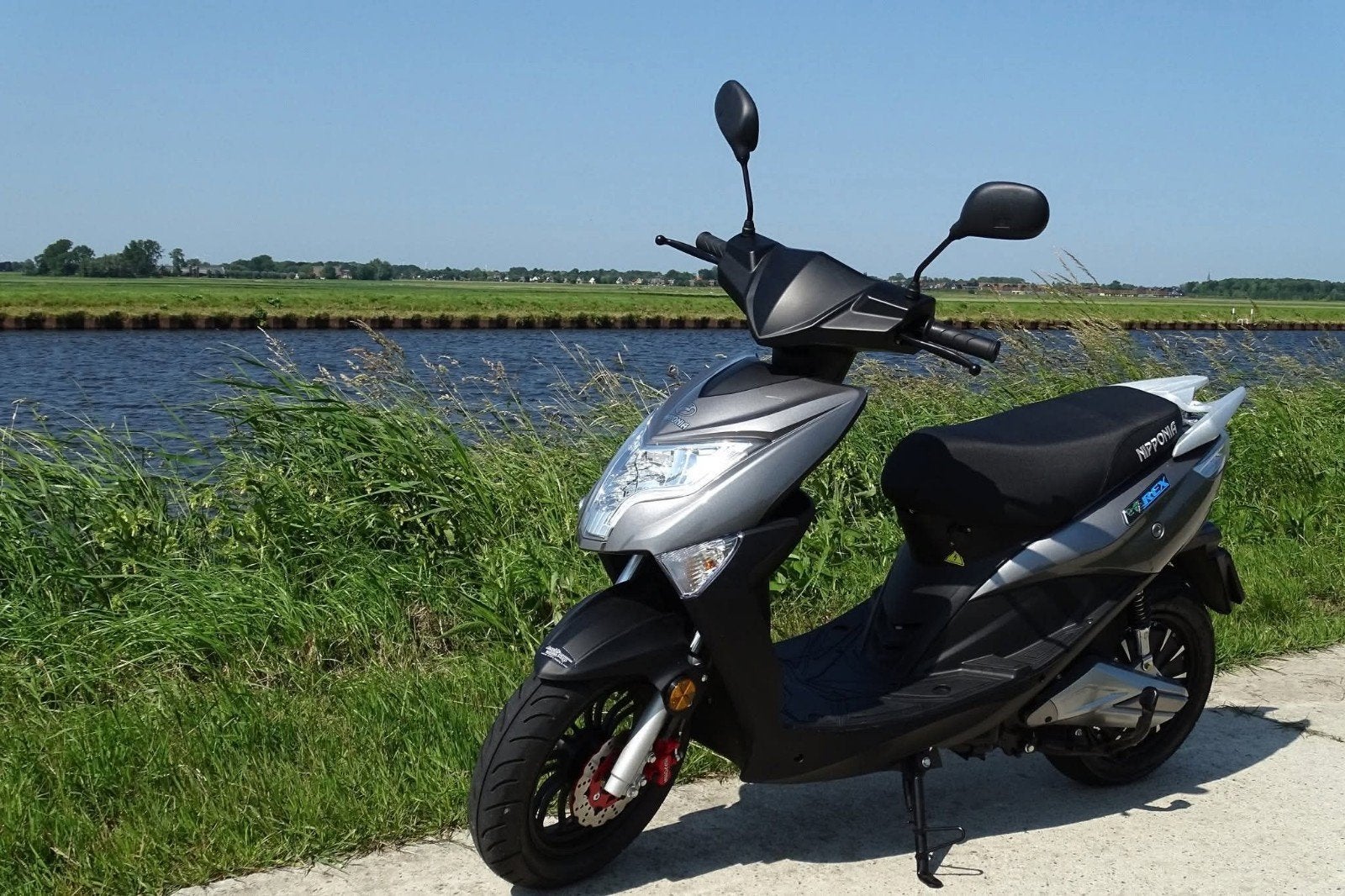 elektrische scooter Nipponia E-Rex, Fietsen en Brommers, Scooters | Overige merken, Zo goed als nieuw, Maximaal 45 km/u, Elektrisch