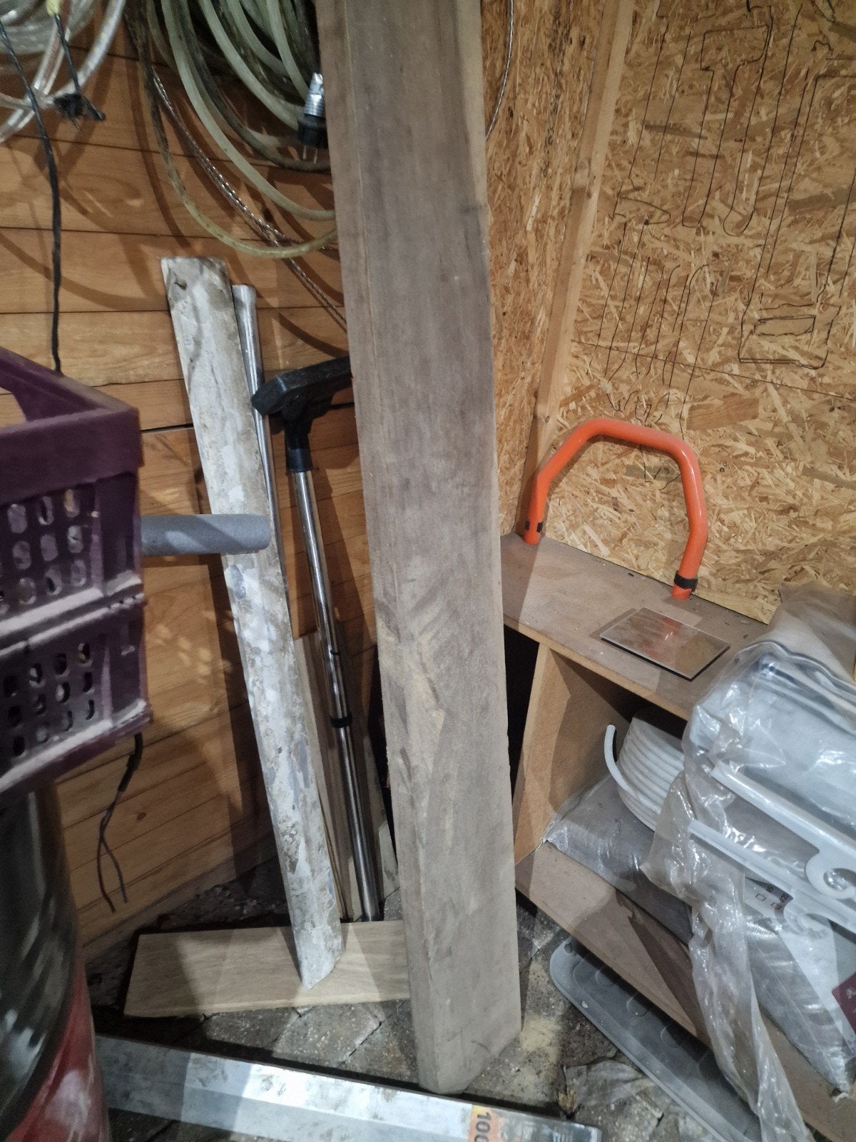Kersenhout balk 2100 x 200 x 50 mm, Ophalen