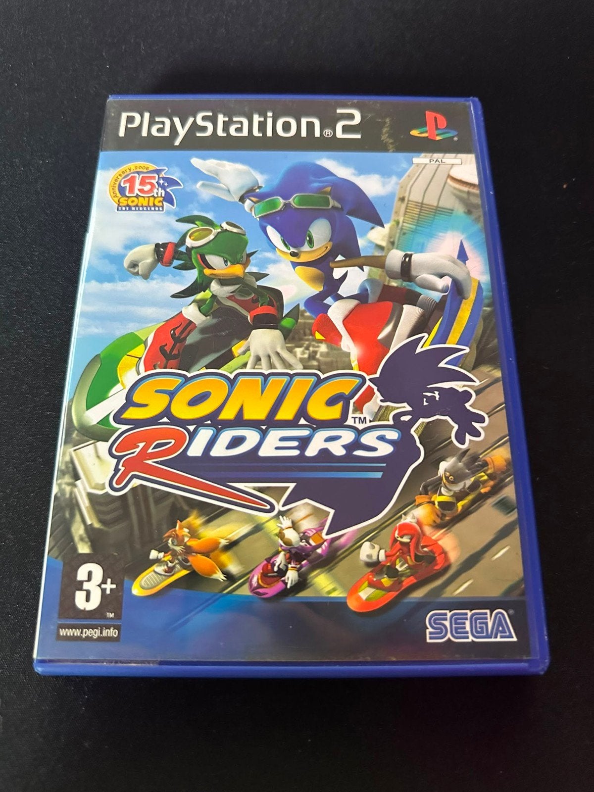 Sonic Riders - PlayStation 2, Gebruikt, Racen en Vliegen, 2 spelers, Ophalen of Verzenden