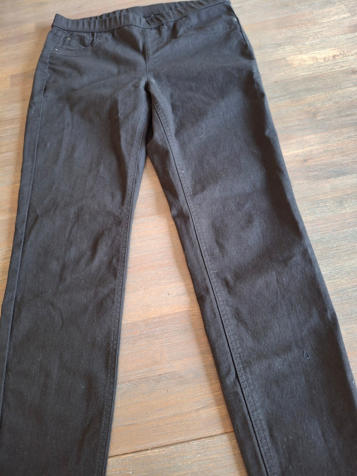 Zwarte broek van Yessica (C&A).  maat 38, Maat 38/40 (M), Nieuw, Ophalen of Verzenden, Lang