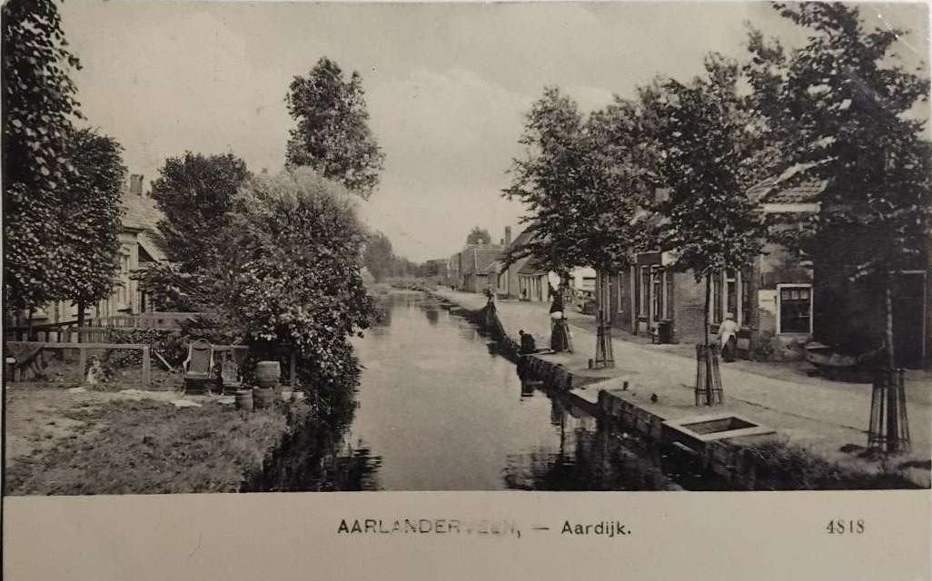 Aarlanderveen - Aardijk (Zuid-Holland) - Gelopen 1907, Ophalen of Verzenden, Voor 1920, Gelopen, Zuid-Holland