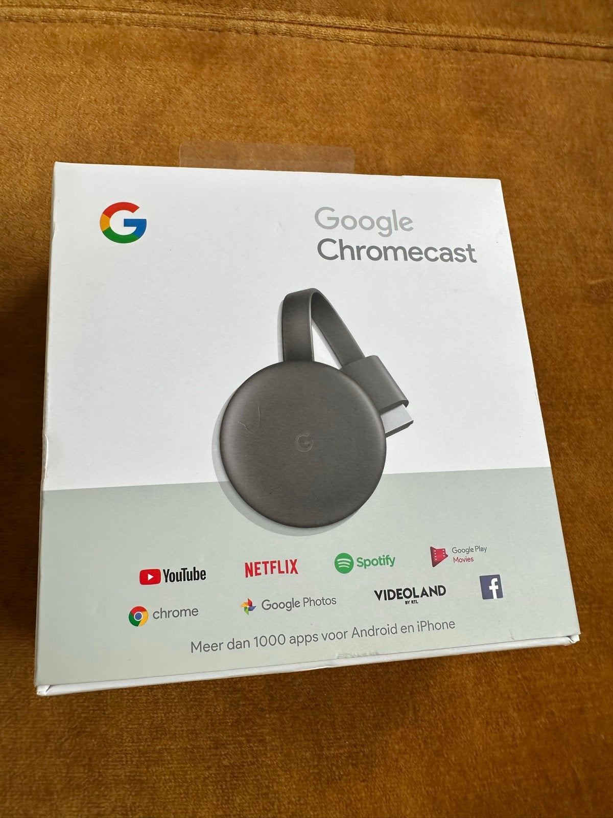 Google Chromecast - Stream je favoriete content, Ophalen, Zo goed als nieuw, HDMI, Zonder harde schijf