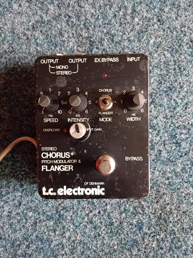 TC Electronic chorus/pitch/flanger, Muziek en Instrumenten, Effecten, Ophalen of Verzenden, Gebruikt, Chorus