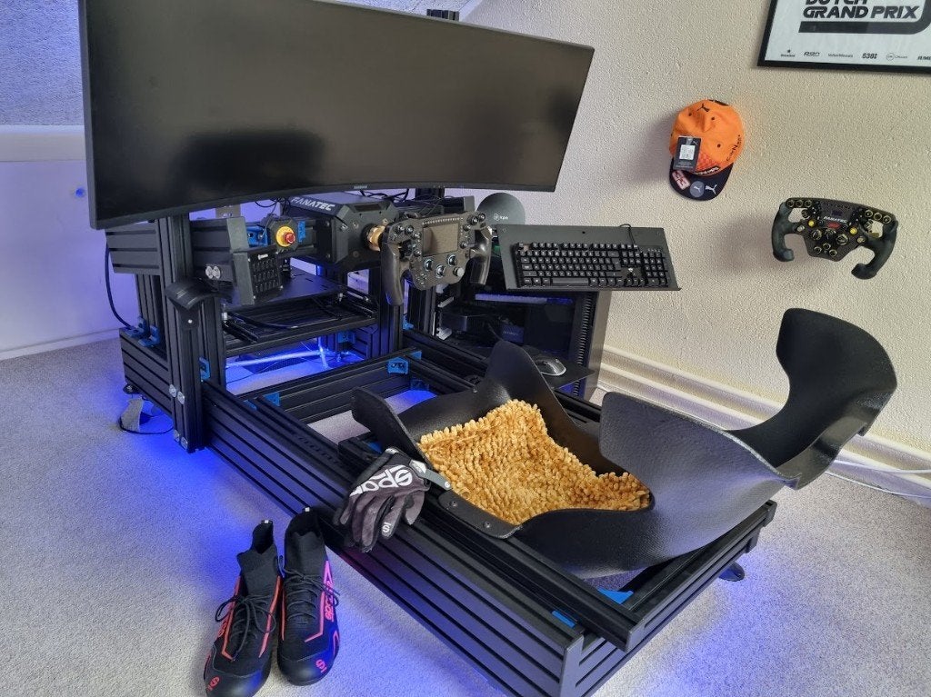 race simulator simrig F1, Ophalen, 1 speler, Virtual Reality, Zo goed als nieuw